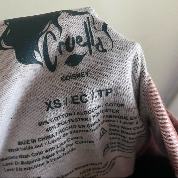 cruella deville villen  tee shirt tie dye - Picture 5 of 9